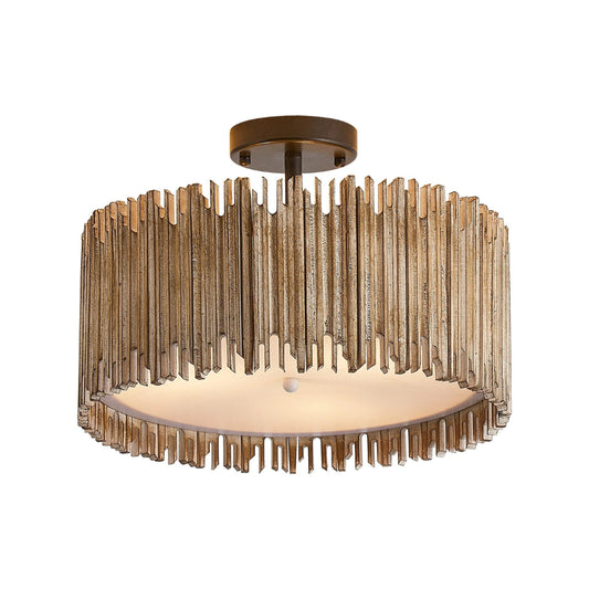 Koa Semi-Flush