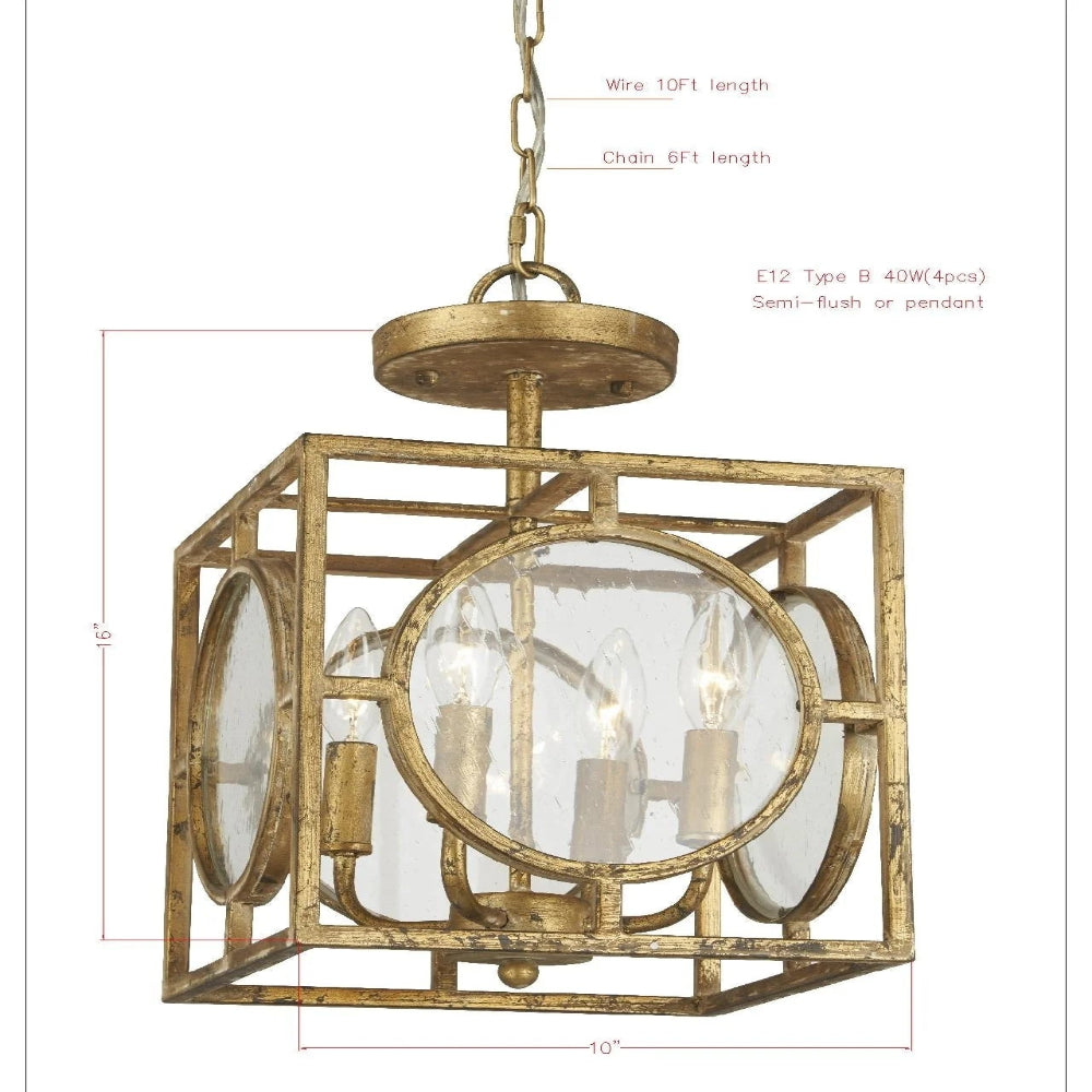 Berlin Semi-Flush / Pendant